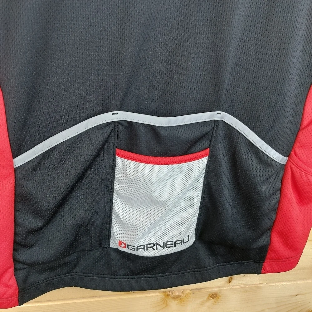 🍄3/50$🍄 Louis Garneau Metz Lite jersey Full Zip Cycling Mountain Bike Shirt XL - Picture 3 of 8